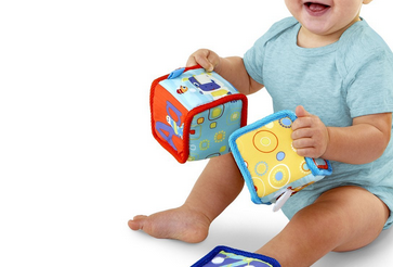 Bright Starts嬰兒專用布積木 – 亞馬遜Baby熱銷商品推薦