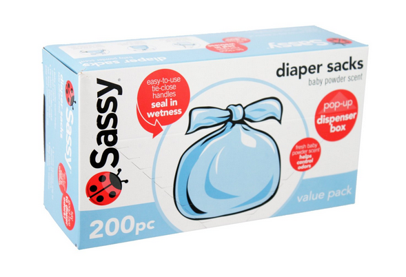 Sassy一次性尿布處理袋 – 亞馬遜Baby熱銷商品推薦