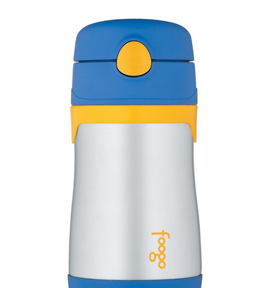 Thermos膳魔師 Foogo不鏽鋼兒童學習杯(藍) – 亞馬遜Baby熱銷商品推薦