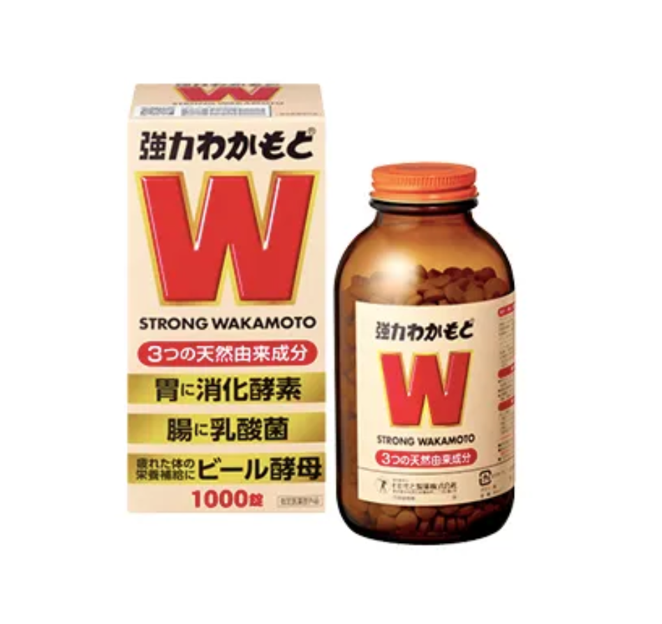 WAKAMOTO若元胃腸錠 益生菌助消化護腸胃 